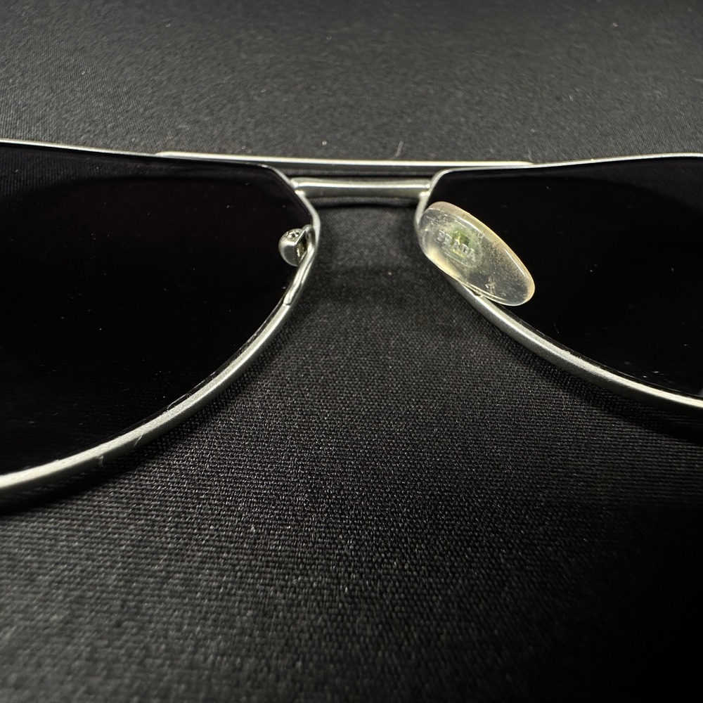 Prada Polarized Sunglasses Frame Men Silver Linnea Rossa SPS 57U 449-5W1 Italy - Picture 11 of 12
